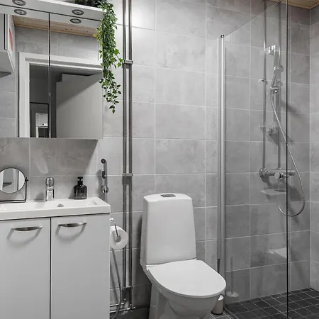 아파트 Borg Itaepuisto | Downtown Urban Loft 3-room, Balcony, 2 Tvs, Free Parking *